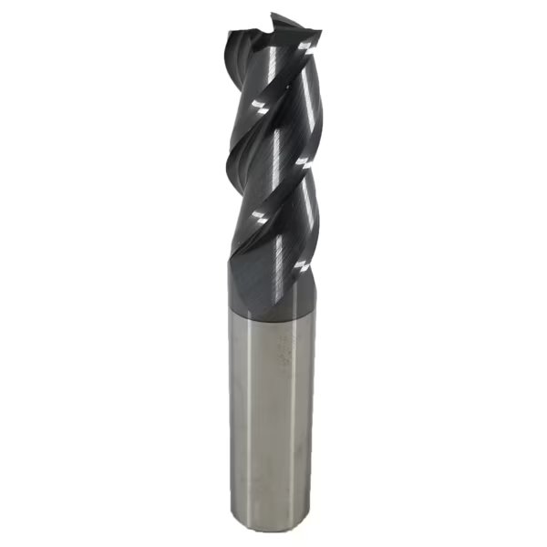 Endmill, 3 FL, 1, Overall Length: 4